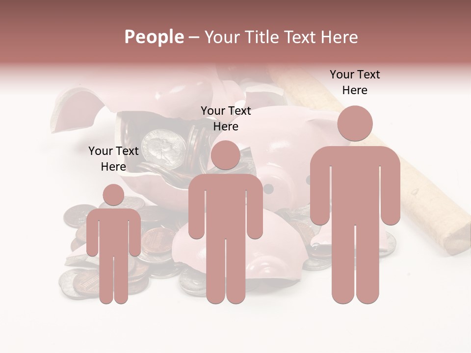 Payment Dollar Saving PowerPoint Template