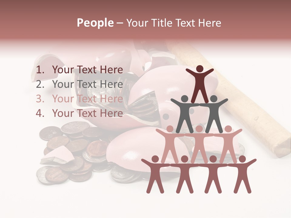 Payment Dollar Saving PowerPoint Template