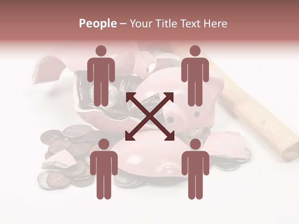 Payment Dollar Saving PowerPoint Template