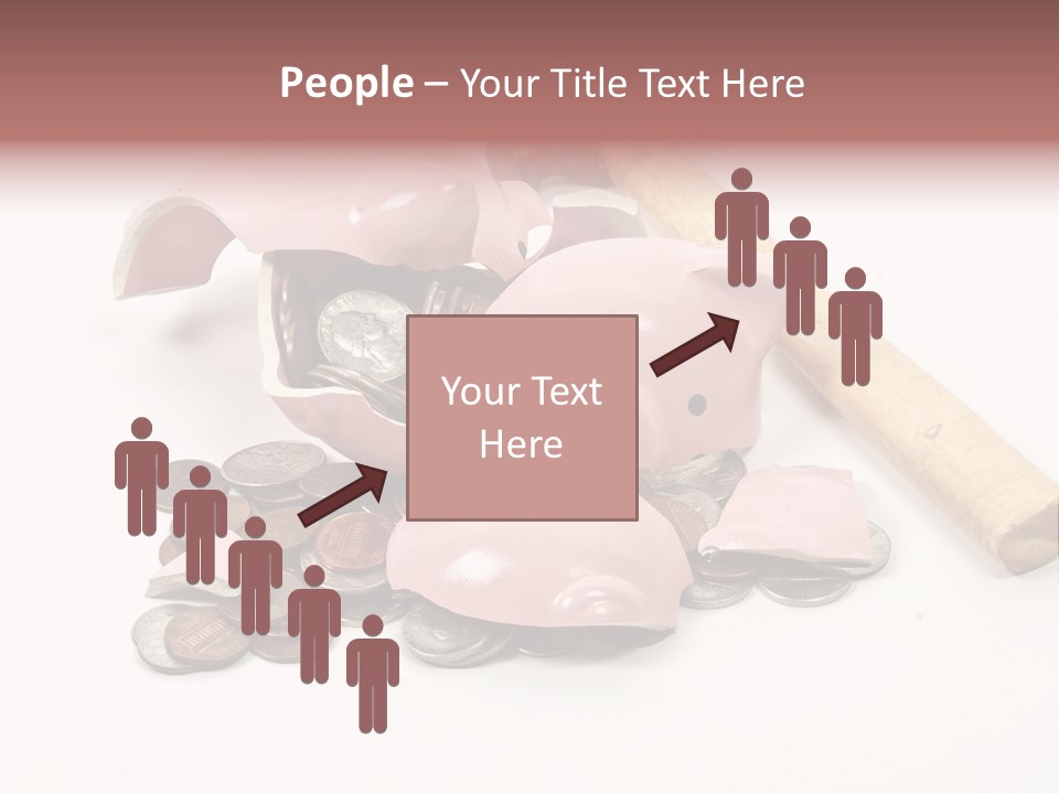 Payment Dollar Saving PowerPoint Template