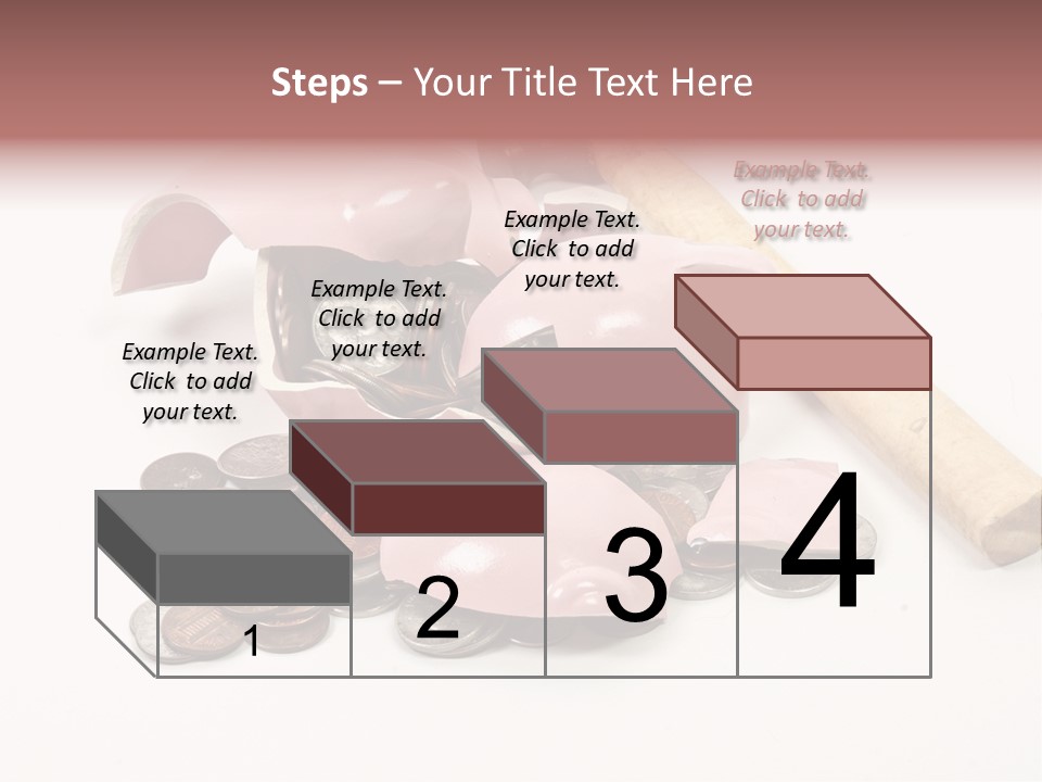 Payment Dollar Saving PowerPoint Template