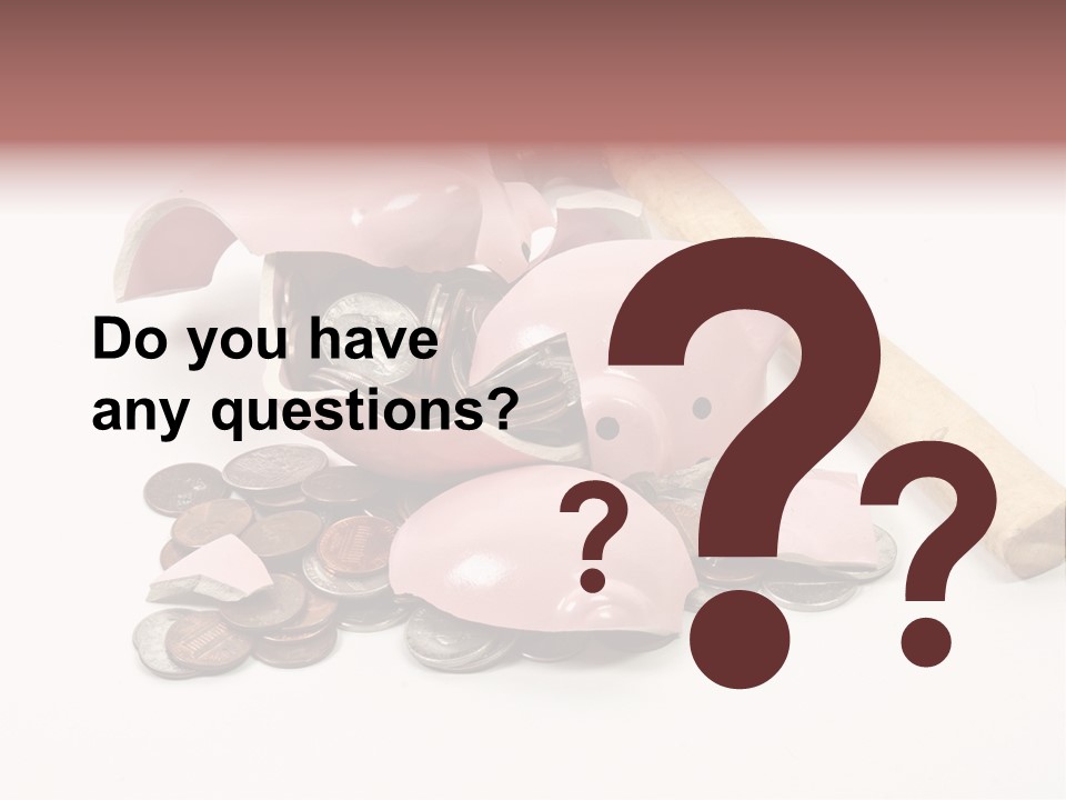 Payment Dollar Saving PowerPoint Template