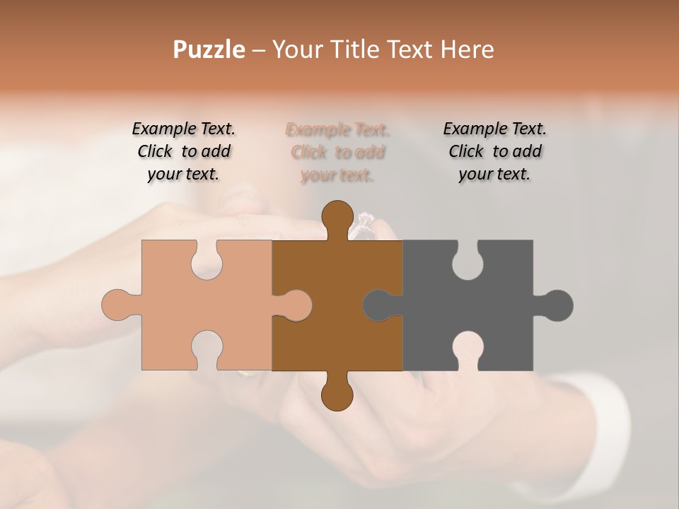 Ring Flower Evening PowerPoint Template