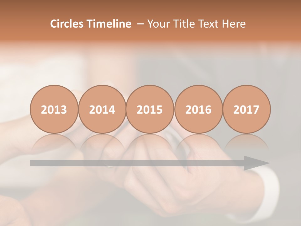 Ring Flower Evening PowerPoint Template