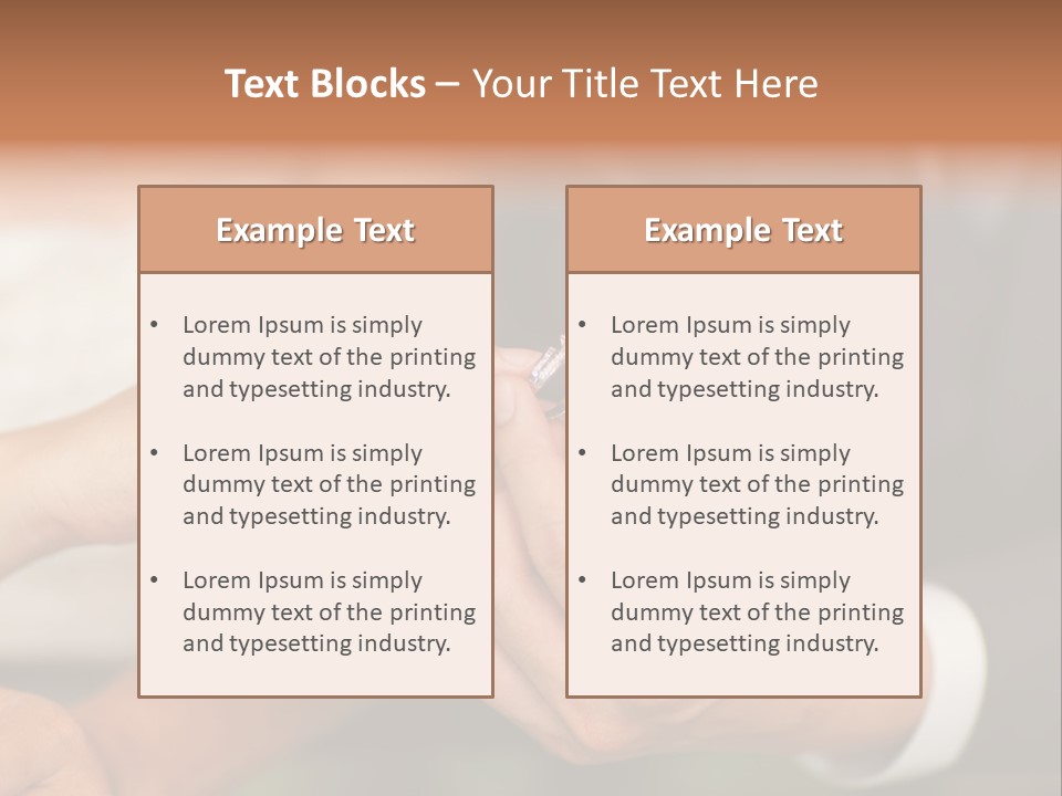 Ring Flower Evening PowerPoint Template