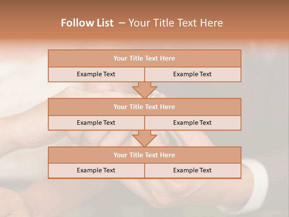 Ring Flower Evening PowerPoint Template