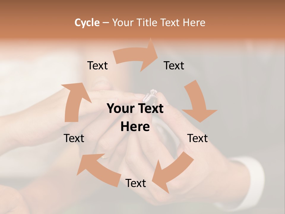 Ring Flower Evening PowerPoint Template