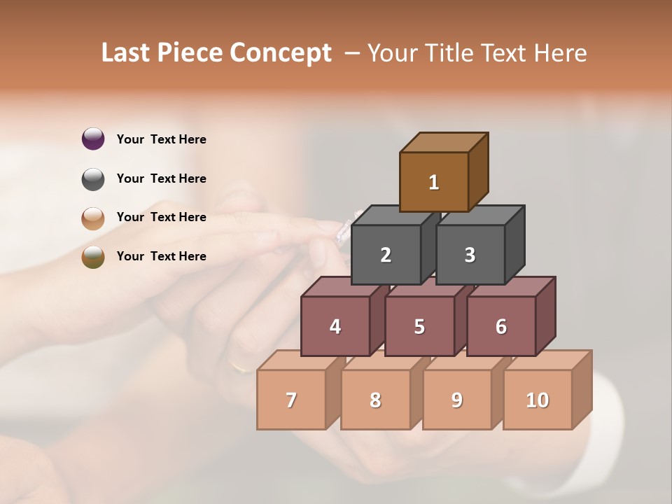 Ring Flower Evening PowerPoint Template