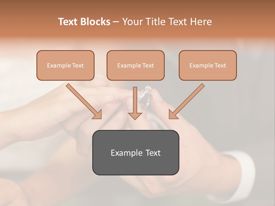 Ring Flower Evening PowerPoint Template