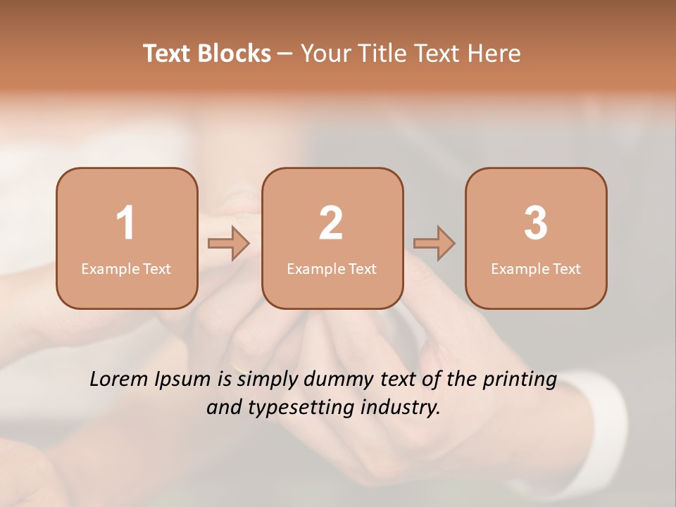 Ring Flower Evening PowerPoint Template