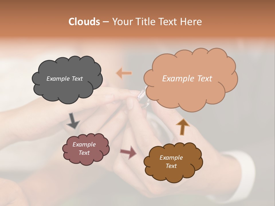 Ring Flower Evening PowerPoint Template