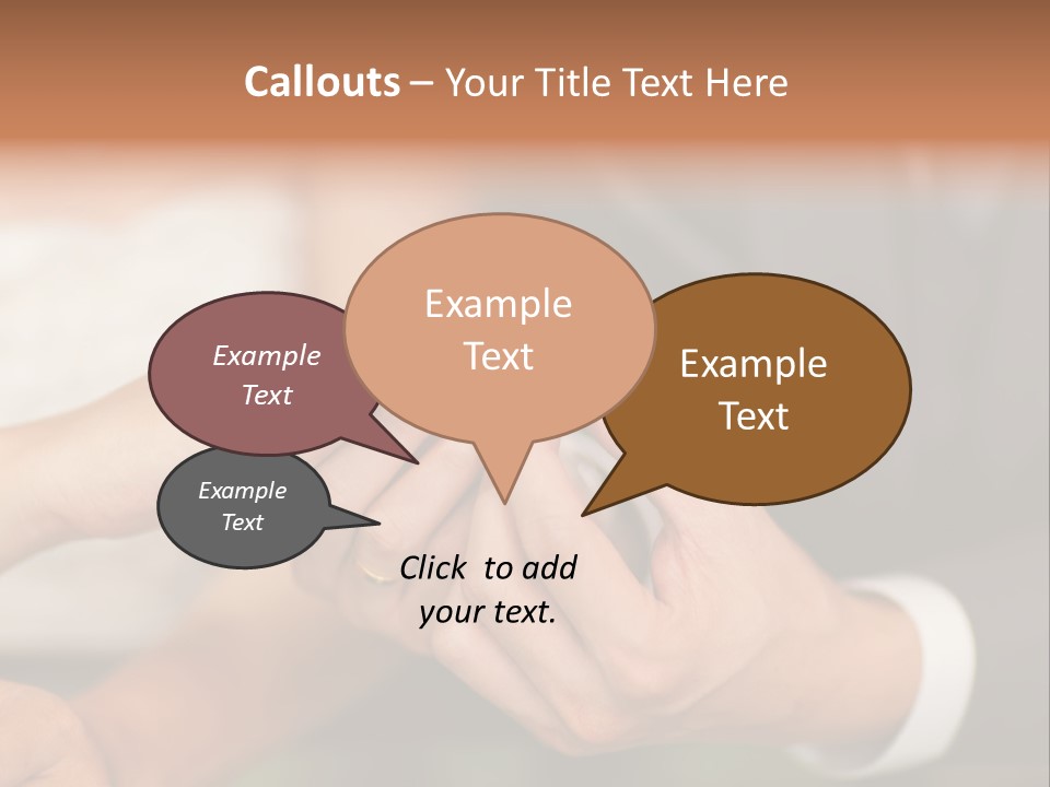 Ring Flower Evening PowerPoint Template