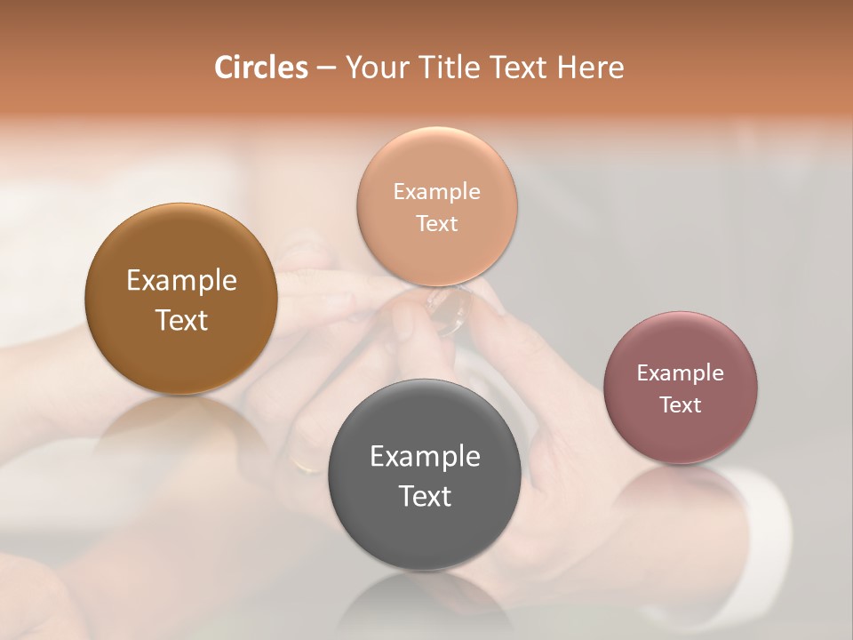 Ring Flower Evening PowerPoint Template