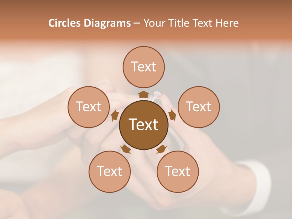 Ring Flower Evening PowerPoint Template