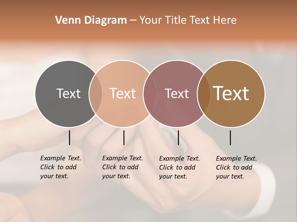 Ring Flower Evening PowerPoint Template