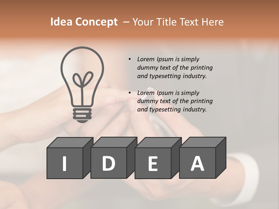 Ring Flower Evening PowerPoint Template