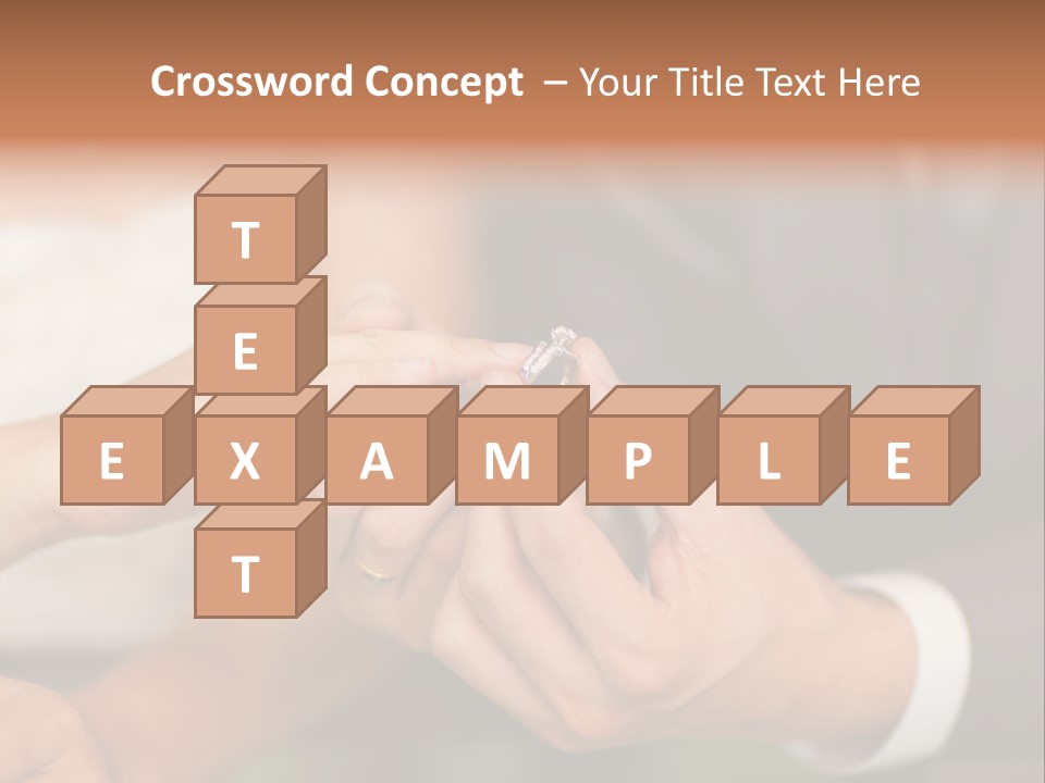 Ring Flower Evening PowerPoint Template