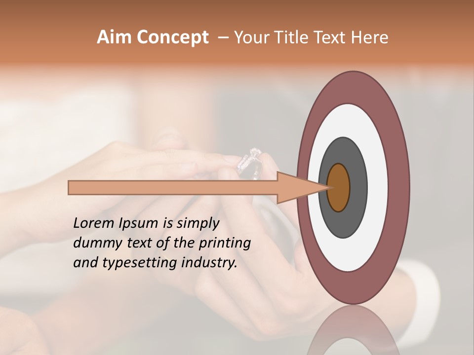 Ring Flower Evening PowerPoint Template