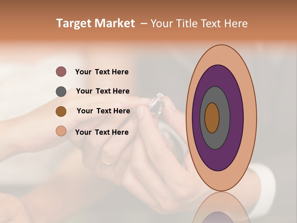 Ring Flower Evening PowerPoint Template