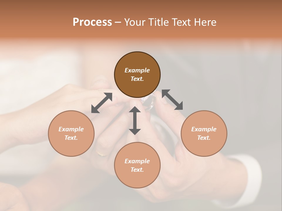 Ring Flower Evening PowerPoint Template