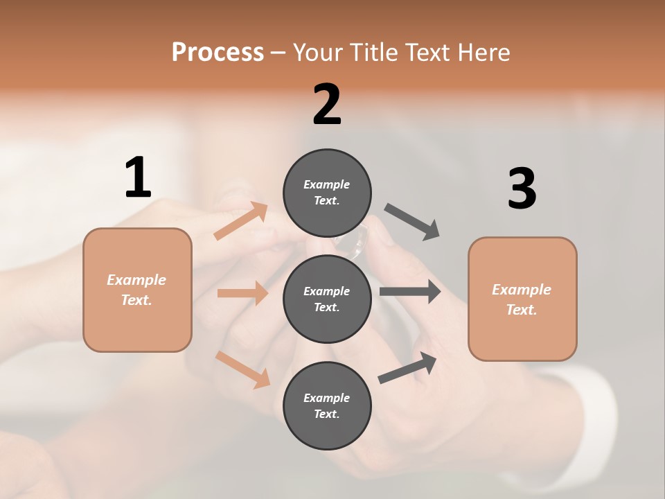 Ring Flower Evening PowerPoint Template