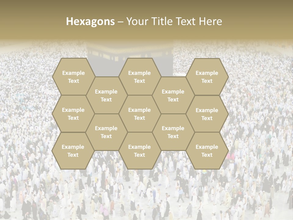 Ramadan Hajj Congregation PowerPoint Template