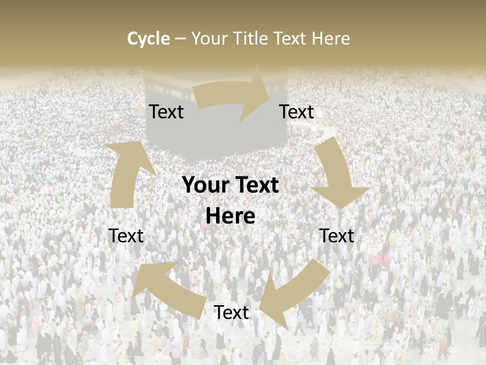 Ramadan Hajj Congregation PowerPoint Template