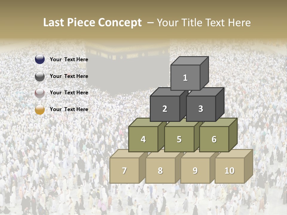 Ramadan Hajj Congregation PowerPoint Template