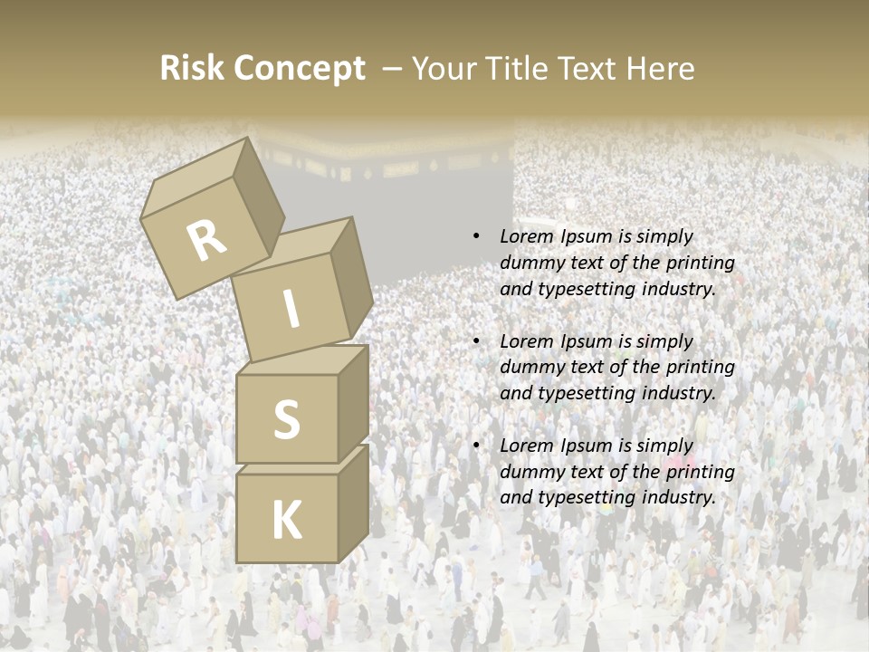 Ramadan Hajj Congregation PowerPoint Template