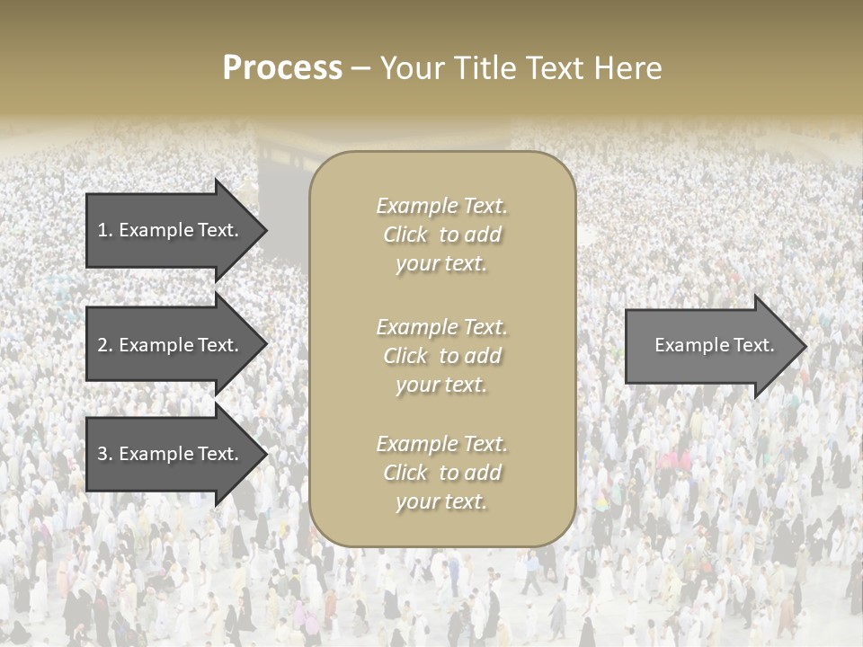 Ramadan Hajj Congregation PowerPoint Template