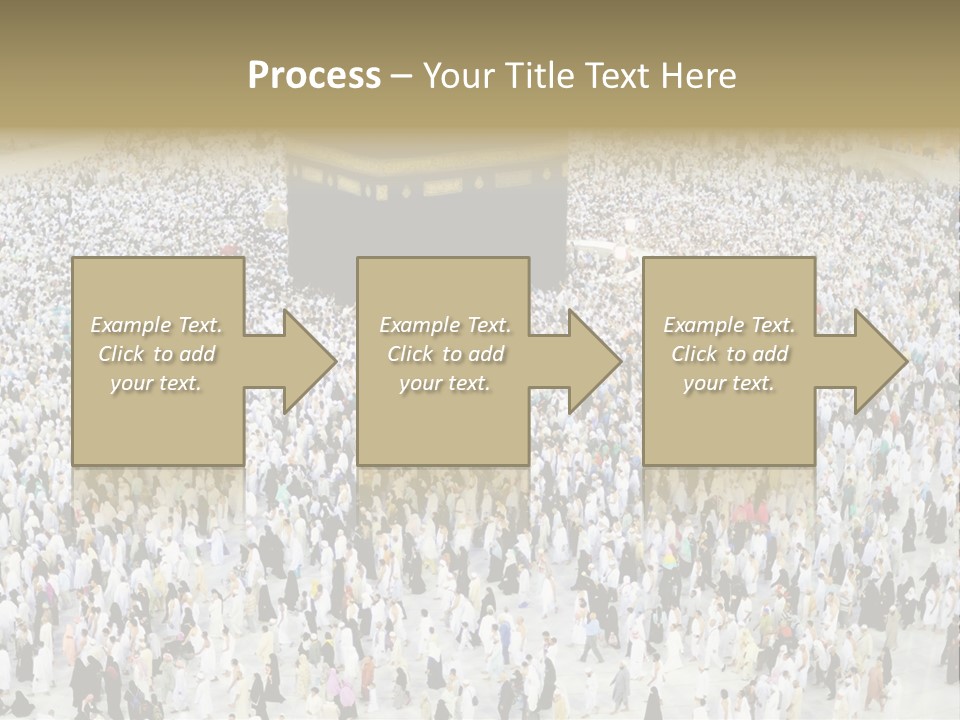 Ramadan Hajj Congregation PowerPoint Template
