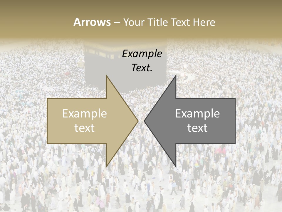 Ramadan Hajj Congregation PowerPoint Template