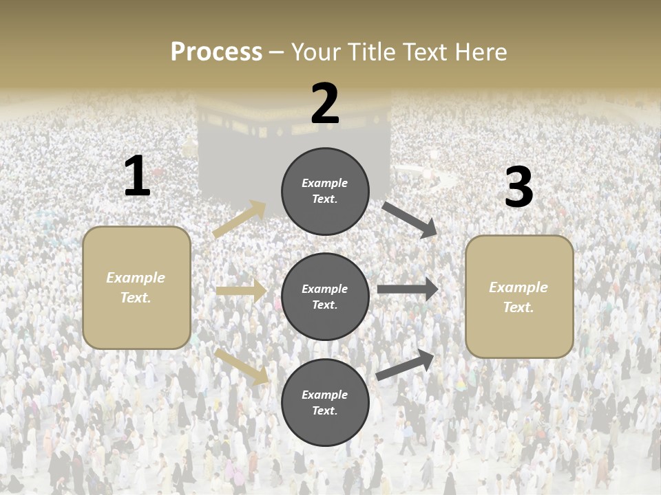 Ramadan Hajj Congregation PowerPoint Template