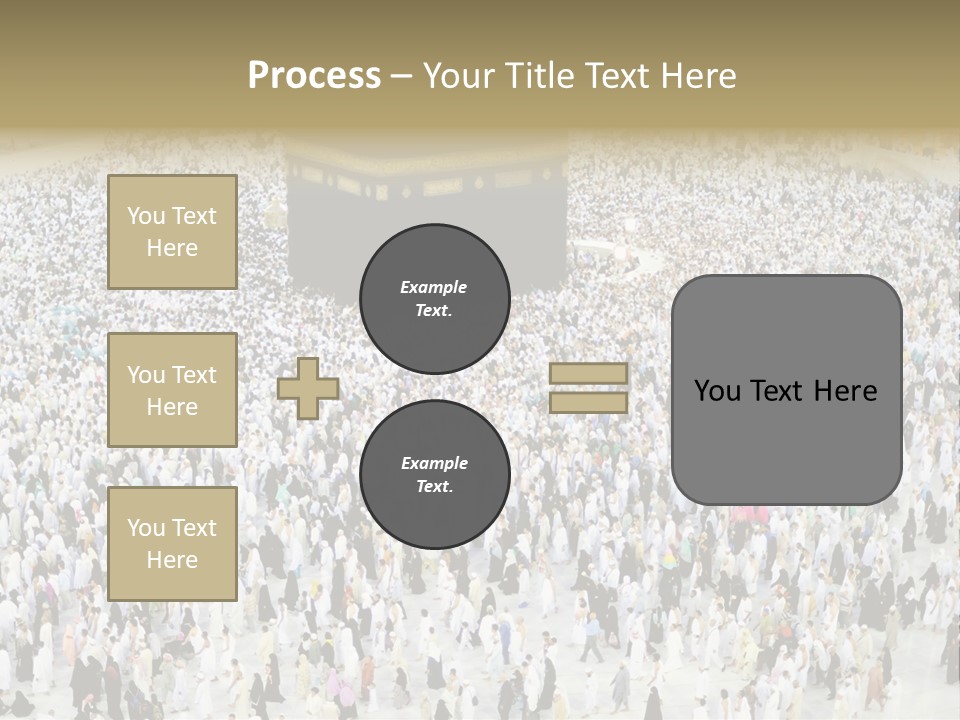 Ramadan Hajj Congregation PowerPoint Template