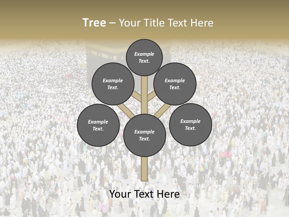 Ramadan Hajj Congregation PowerPoint Template