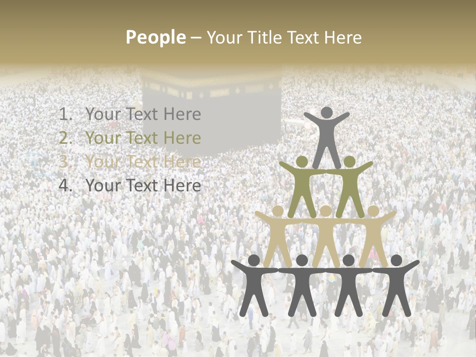 Ramadan Hajj Congregation PowerPoint Template