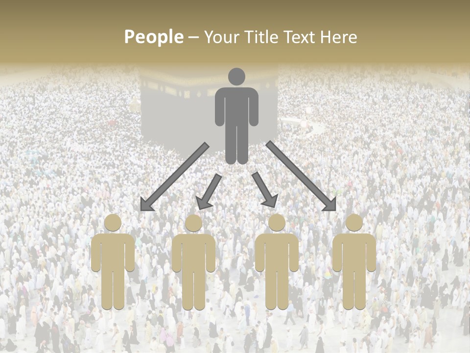 Ramadan Hajj Congregation PowerPoint Template