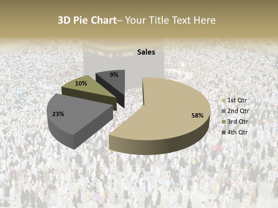 Ramadan Hajj Congregation PowerPoint Template