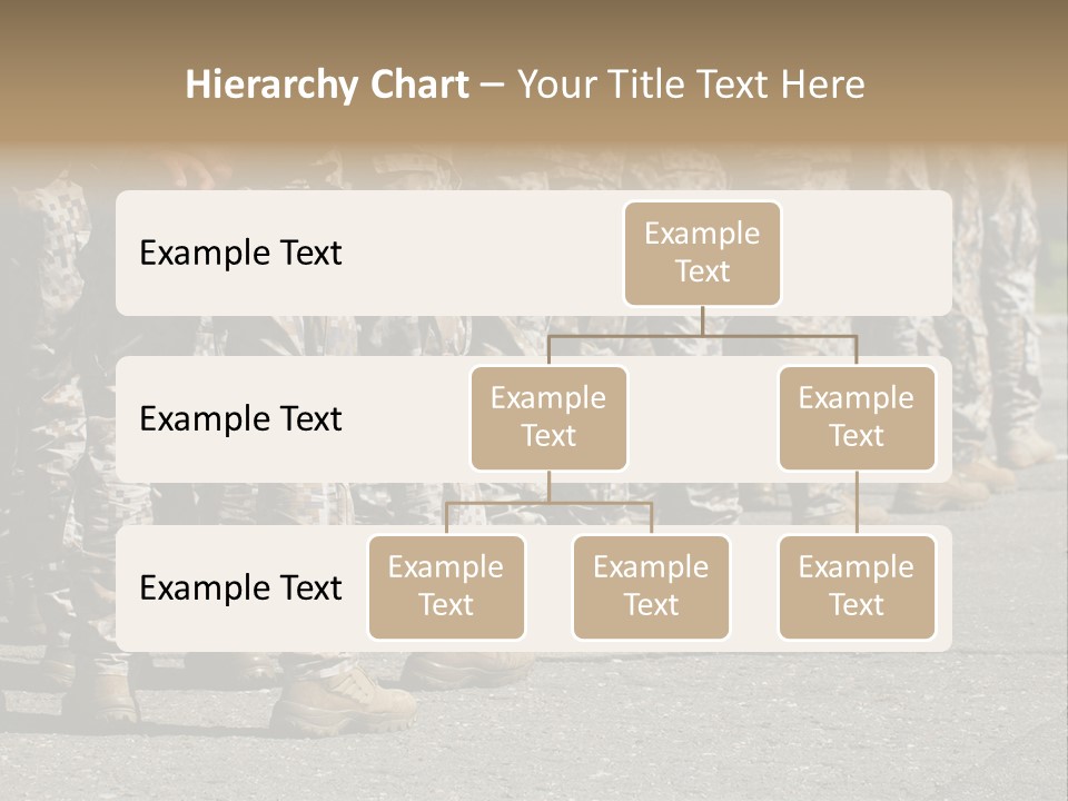 Troop Formation Force PowerPoint Template