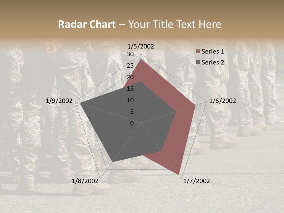 Troop Formation Force PowerPoint Template