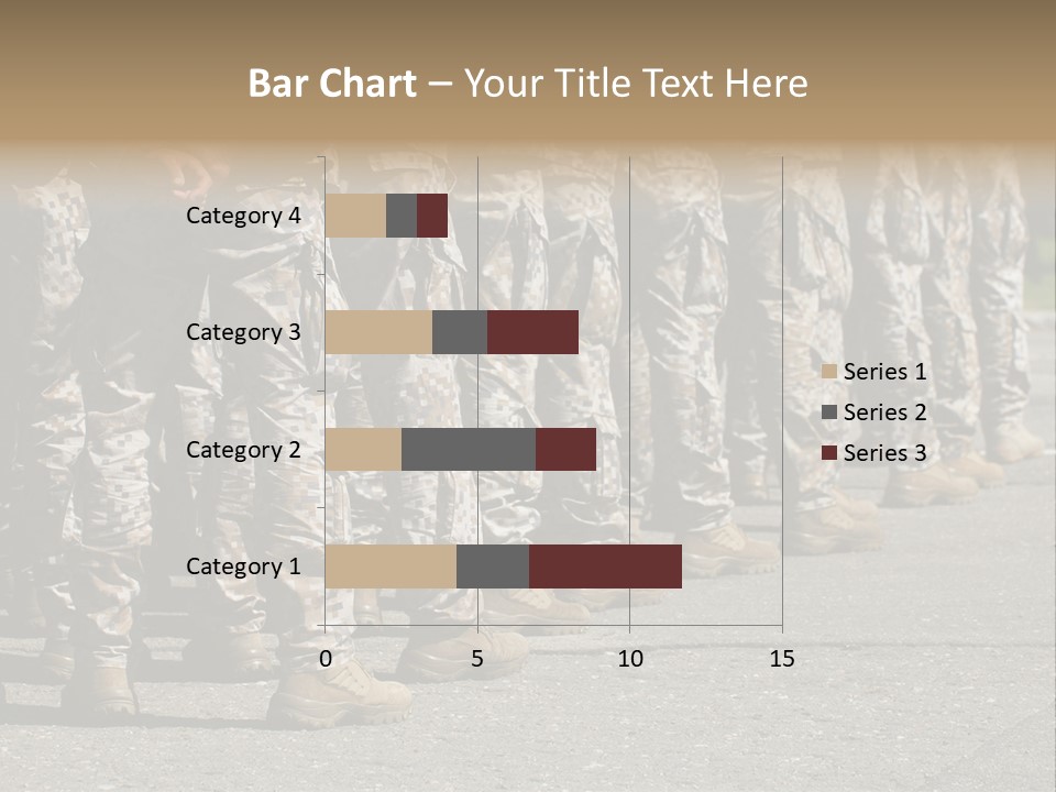 Troop Formation Force PowerPoint Template