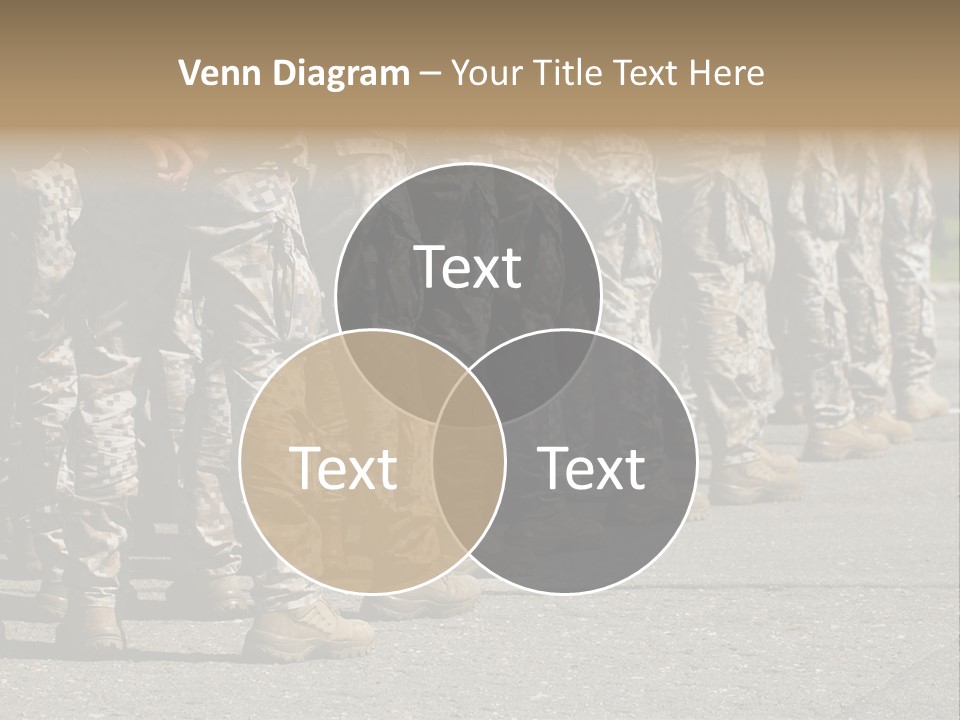 Troop Formation Force PowerPoint Template