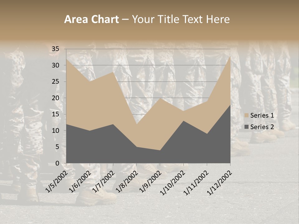 Troop Formation Force PowerPoint Template