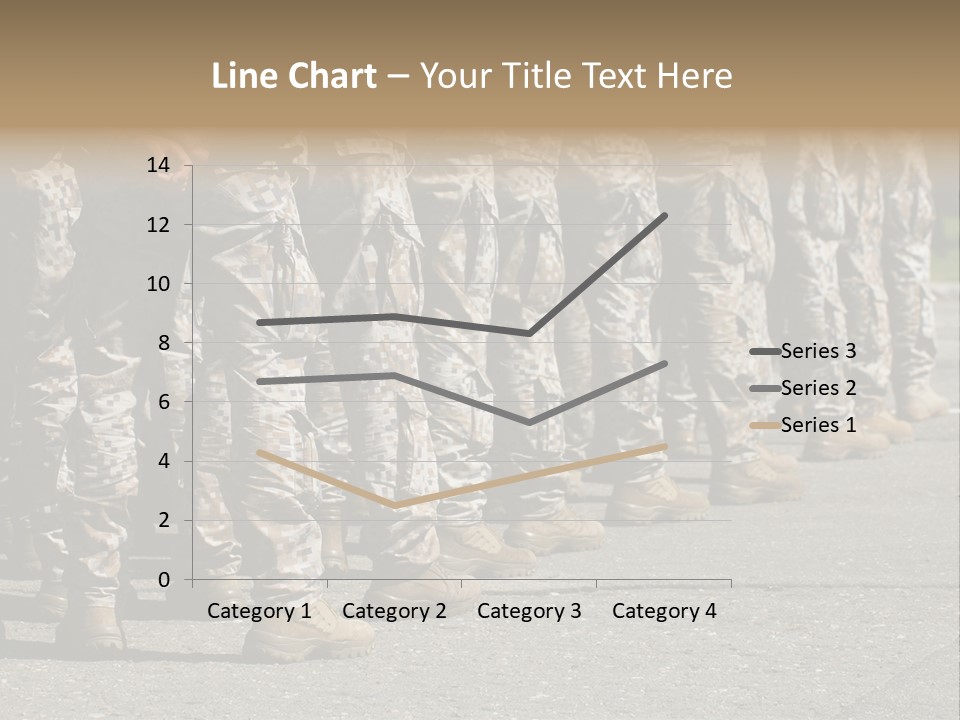 Troop Formation Force PowerPoint Template