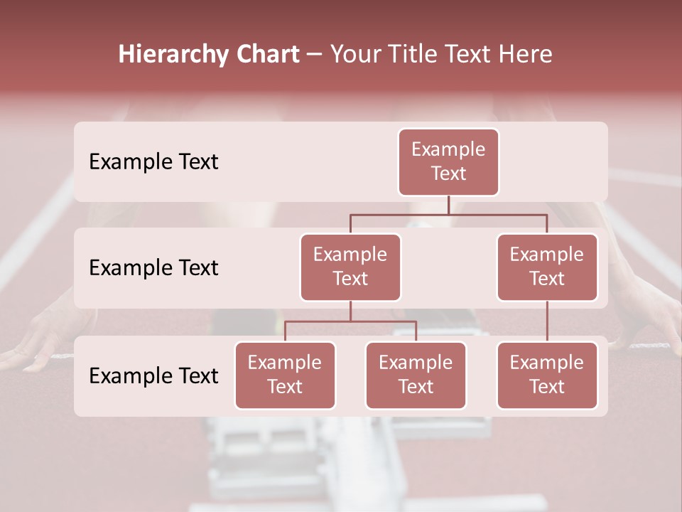 Track Competitive Muscular PowerPoint Template