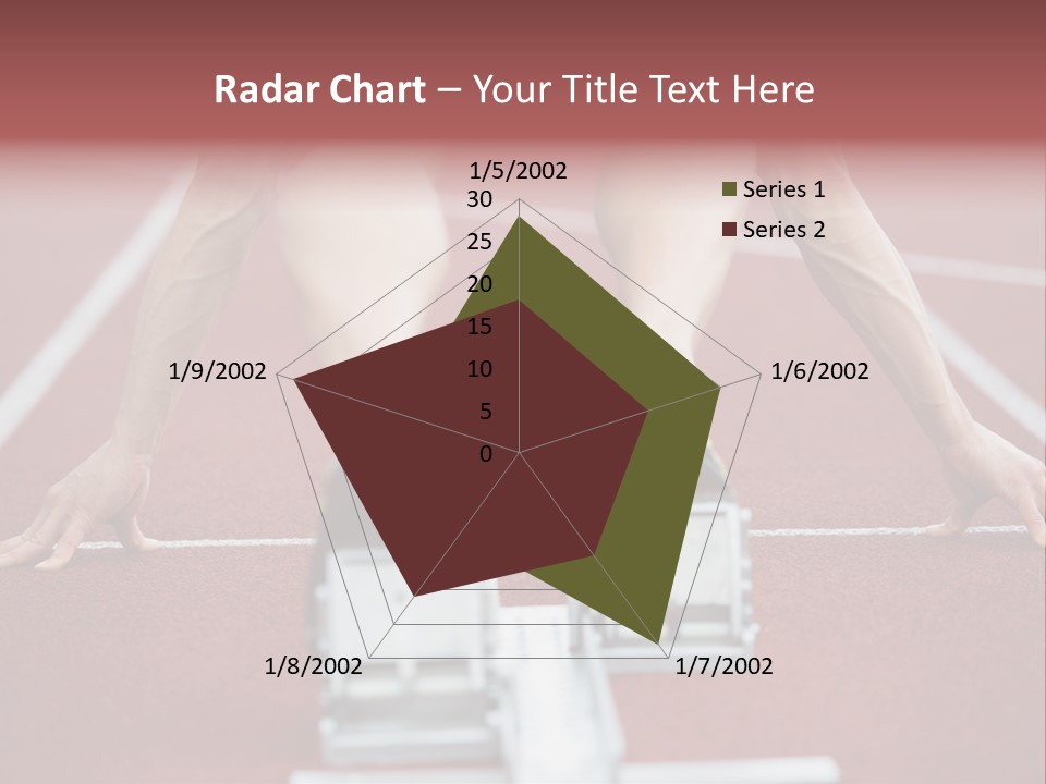 Track Competitive Muscular PowerPoint Template