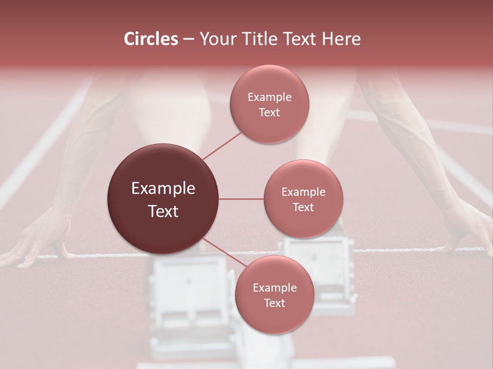 Track Competitive Muscular PowerPoint Template