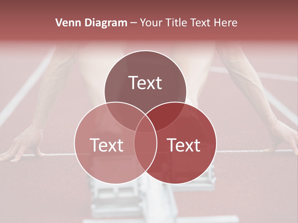 Track Competitive Muscular PowerPoint Template