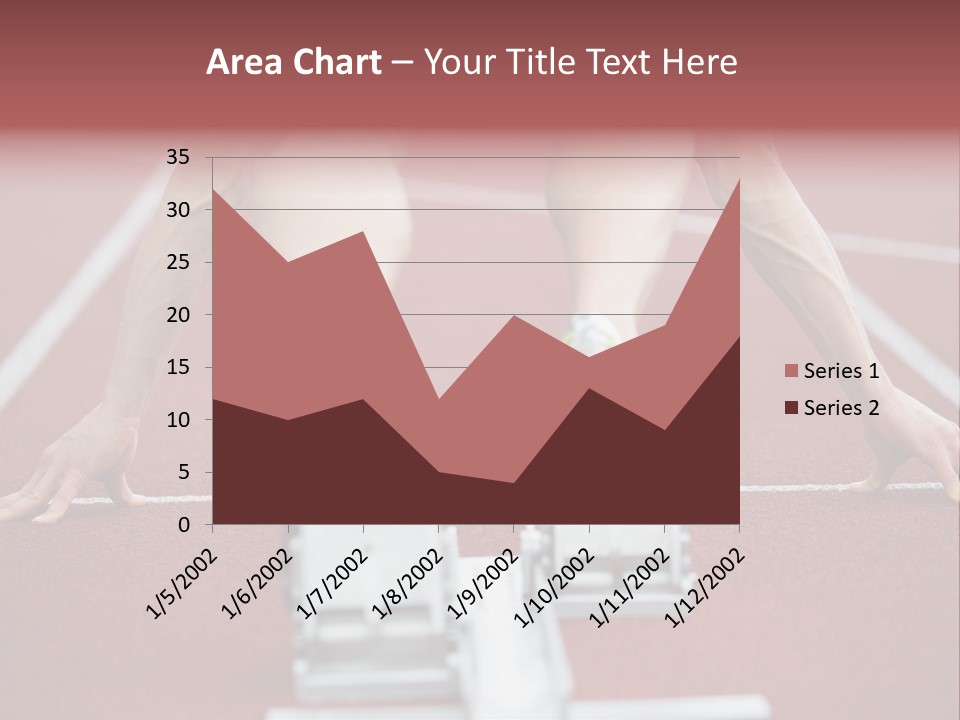 Track Competitive Muscular PowerPoint Template