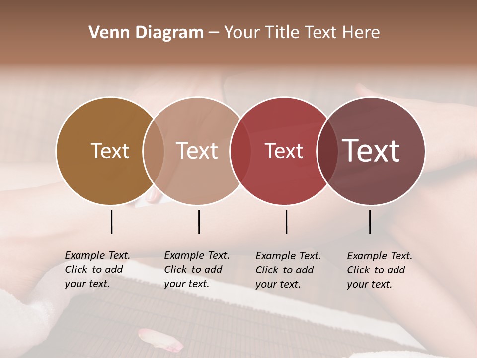 Caucasian Leg Isolated PowerPoint Template